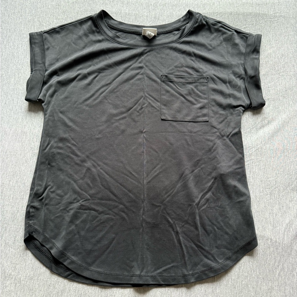 a new day Black Short Sleeve Tee